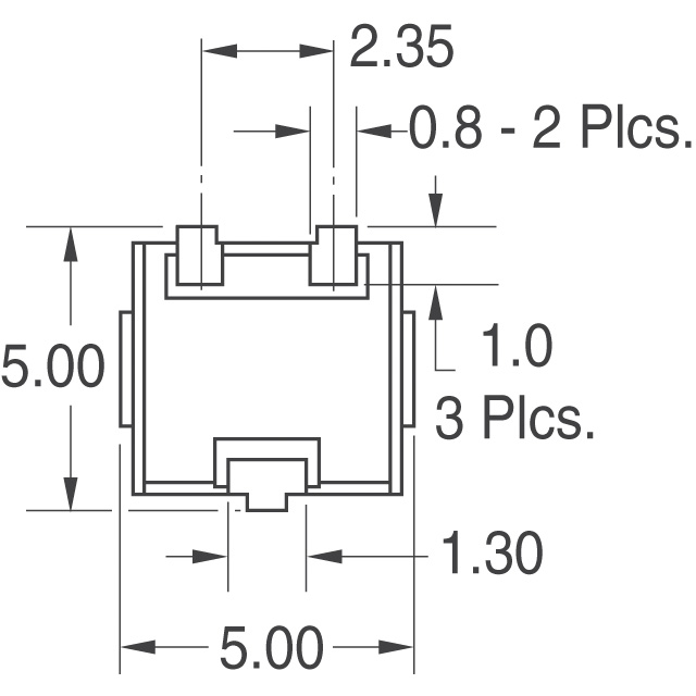 3314J-1-472E Bourns Inc.  Trimmer Potentiometers
